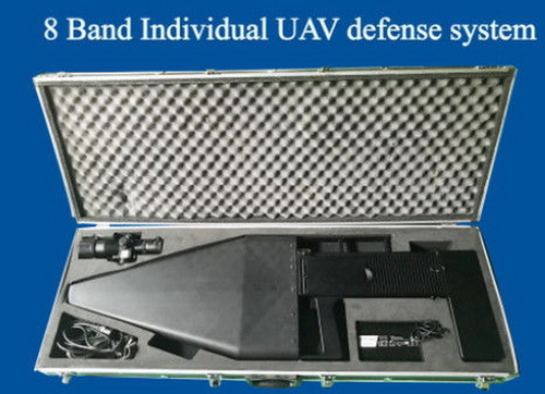 Latest company news about 8 밴드 UAV 방어 체계, 가지고 다닐 수 있는 반대 드론 전파 교란기