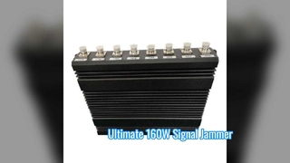 터치스크린 통제를 가진 160W 8 밴드 신호 방해기